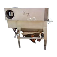 Young Industries, Hopper with Mixer, 44" L x 29" width infeed hopper, 5-1/2" L x 1-1/2" width 3-blade