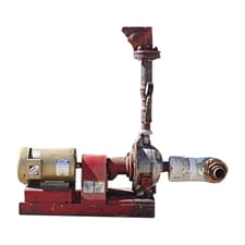 100 GPM, Bell & Gossett #1-1/2x2x8QT, Centrifugal Pump, 3 HP, 1760 RPM, 175 psi, 2" suction, 1-1/2" discharge