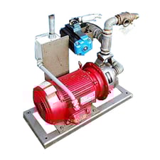 100 GPM, Bell & Gossett #1x1-1/2X6QT, Centrifugal Pump, 7.5 HP, 3465 RPM, 1.5" inlet, 1" / 1.5" outlets, 1995