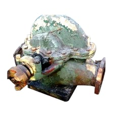 985 GPM @ 116' TDH, Fairbanks-Morse #5813, Centrifugal Pump, 40 HP, 35" L x 32" width x 28" H pump, 6"