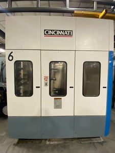 Cincinnati #HPC-630XT, CNC horizontal machining center, 180 automatic tool changer, 41" X, 32" Y, 32" Z, 7000