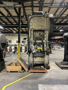 200 Ton, Minster #S1-200-30-36, SSSC press, 12" stroke, 18" Shut Height, 6" adj., 60 SPM, 1965