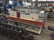 3/8" x 16' Pacific #300G16, Hydraulic Plate Shear, 18" throat, 1" x 4" knife, 36" Back Gauge, 2000