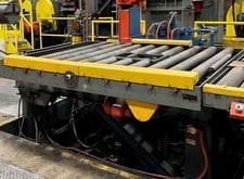 72 outside dimension, Coil downlayer, 12" horn length, powered rolls