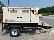 48 KW Caterpillar #XQ60, Diesel, auto start, trailer mounted, S/N CF600254, 2017