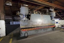 750 Ton, Chicago #750F12, hydraulic press brake, 16' overall, 150" between housing, Command Stamp Control
