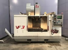 Haas #VF-3B, CNC vertical machining center, 40" X, 20" Y, 25" Z, 40 automatic tool changer, 18" x48" table
