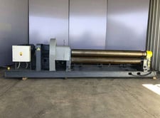 10' x 1/2" Webb, mechanical plate roll, initital pinch type, 12" roll diameter, 20 HP