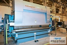 242 Ton, Salvagnini #B3, 7-Axis, 13' overall, 142" between housing, 5-Axis Back Gauge, crowning, clamping