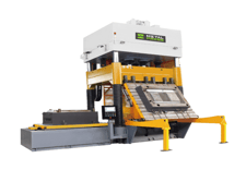 225 Ton, MetalPress Machinery #MSP-SB-225, die spotting & mold tryout press, 79" x63" table