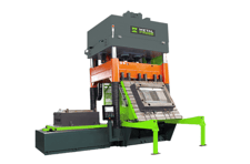660 Ton, MetalPress Machinery #MSP-SB-660, die spotting & mold tryout press, 157" x138" table