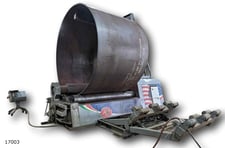 10.2' x 1-3/4" M.g. #MH-345-G, double pinch hydraulic 4-roll bending roll, 40 HP