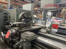 32" x 192" LeBlond #3220, lathe, 2-1/16" spindle bore, Mitutoyo 2-Axis digital read out, Steady Rest, #16319