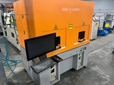 Han' s #YLP-S50-S20-16USIS05, laser dual station 3D laser marking machine, 50 watt, 2016