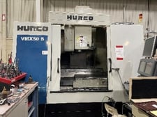 Hurco #VMX-50S, vertical machining center,Ultimax Control, 50" X, 26" Y, 24" Z, 24 automatic tool changer