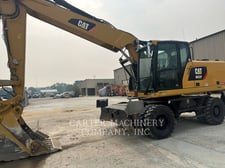 Caterpillar M322F, Wheel Excavator, 3673 hours, S/N: 0FBW00316, 2019