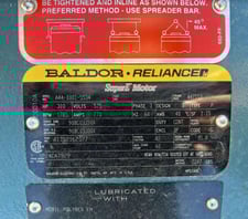 300 HP, RPM 1785 RPM, FRAME 447TSD, Drip-Proof Ball Bearing, 575V, RELIANCE, SURPLUS.