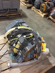 100 HP 2670 RPM ABB, M3AA250 10-80-4110-01 WP85, 460 Volts