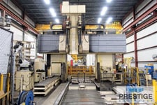 Ingersoll, 5-Axis bridge mill,ATC,AAC,pallet shuttle, 393" X, 98" x196"pallets,Siemens 840D, 2007, #32608