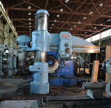 7' -17" American #Holewizard, radial drill, power arm elevation, power clamping, 1955