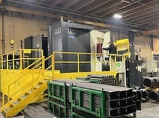 OKK #HM-1600, horizontal machining center, 60 automatic tool changer, 94.4" X, 64.9" Y, 68.9" Z, 4k RPM, #50