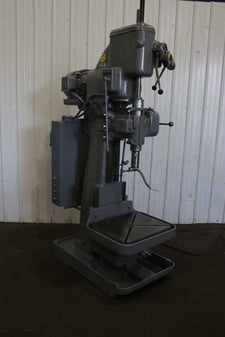 24" Giddings & Lewis #972 Box Column, single spindle drill, 24" x19" work table, #76564