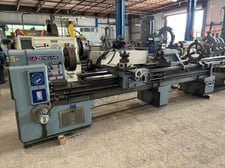26" x 120" Cazeneuve #HB725, engine lathe, 16" swing over cross slide, inch/metric, 3-jaw 15.5" chuck, 20 HP