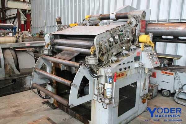 42" x .02" -.060" Automatic #7-342, straightener, 7 rolls, 72" roll width, #64189