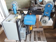 2 Ton, Demag #DC-ProFC10-2000-2/1-H5-V6, transfer/captive chain hoist system, 2-step variable, remote, 2016