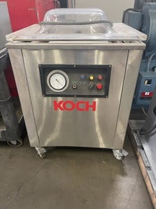 Koch #VH-20, Vacuum Sealer, 22.5" seal bar width, 17.5" seal bar length, Stainless Steel, 40 psi, 1997