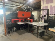 33 Ton, Amada #345, turret punch, Amada 04 PC, Controller, 58 Station with 2 Auto Index