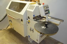 SCM #K-201-HF, Edgebander, 0.19" edge, 5.51" L x 2.56" width x 1.57" thickness panel, 29 FPM, 2007