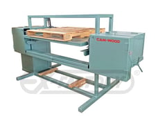 Cam-Wood #1AM-010-2, Bandsaw Dismantler, 5 HP, 60" width x 48" D table, 228" x 1-1/4" blade, 2023