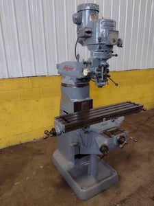 Bridgeport #Series-I, 9" x42" tbl., 1.5 HP, 30" X, 12" Y, 16" Z, 60-4200 RPM, R8, chrome ways, one shot lube