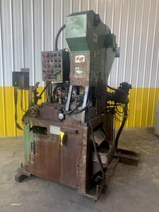 1/2" - 3" Haven #872, tube re-cut cutoff machine, Allen Bradley PLC, batch counter