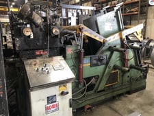 6000 lb. Regal #CSF-DOM4-RET, coil cradle & straightener, 24" W x .125" stock, 60" outside dimension