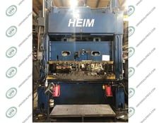 500 Ton, Heim #S4-500, 6" stroke, 21" Shut Height, 10" adj., 100" x70" bed, Link 5100 APC Control, HT-1500