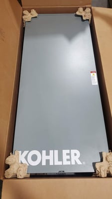 400 Amp. Kohler #RXT-JFNC-0400ASE, automatic transfer switch, 240 Volts, 3-wire, 2-poles,new surplus