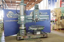 5.2' -15" Kao Ming #KMR-1600DH, radial drill, 30-1580 RPM, #5MT, automatic lube, power column & down feed