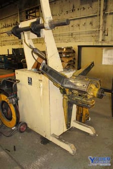 Non-powered dereeler, PA / Dimeco #2370/BF, 6600 lb. capacity, 60" OD, 16"-20" ID, 1993, #67683