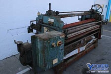 Black Brothers, roller coater machine, 9.413" applicator roll diameter, 6" doctor roll diameter, #76449