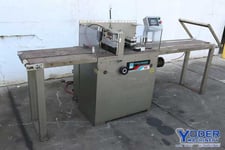 System Packaging #1000-8, wrapper, 2"-8" material width, entry/exit conveyor, #70696