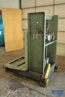 8000 lb. Wean #1959 Revelator, coil car, 48" x38" V-nest area, hydraulic coil lift, 3 HP, #56127