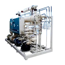 182 Ton, Berg Chilling Systems ASR-160-4, Liquid Chiller, R-22, (4) Copeland 6-Cylinder Compressors, 160 HP