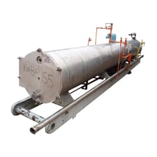 85 Ton, Morris and Associates WRC-RA-2000HSS, Water Chiller, 9 passes per circuit, 282 sq.ft., 3" diameter x