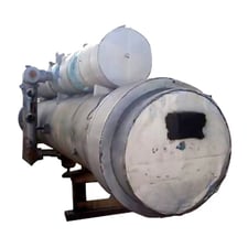 Precision Heat Exchanger Co., Tube Chiller with Surge Drum, 4 passes, 1,162 sq.ft., (184) 1" diameter x 24'