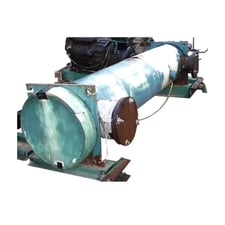 185 Ton, York, Chiller Barrel, R-22, 150 psi @ -20 to 120 deg F shell, 235 psi @ -20 to 150 deg F tube, 1993
