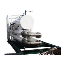 RVS, Ammonia Cooled Juice Chiller - 431 Ton, 436 sq.ft., 200 deg F, 150 psi shell, 100 psi tube