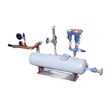 7 gallon H.A. Phillips & Co, Horizontal Receiver, 8" diameter x 33" L tank, 300 psi, 2000