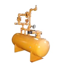 18 gallon Henry Technologies RA-12036-600, Ammonia Receiver, 487 SCFM, 300 psi, 2002